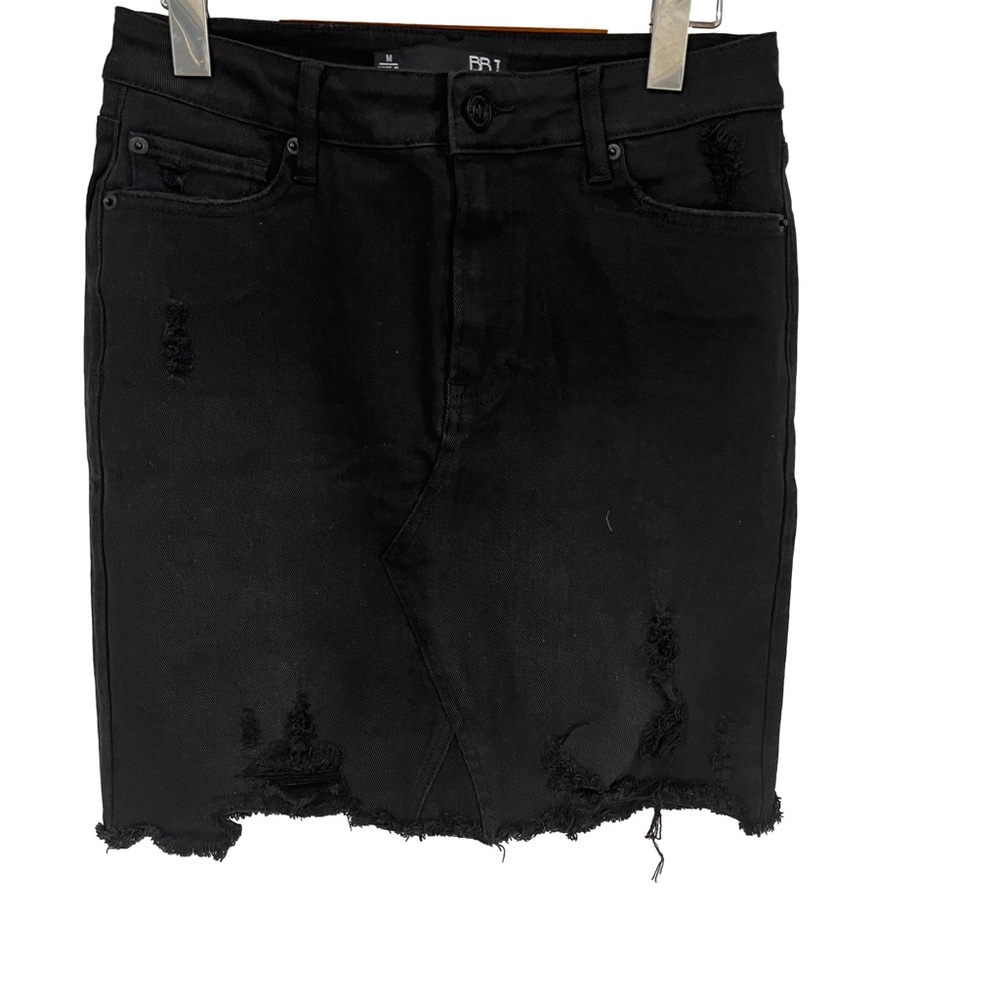 BBJ black skirt with some distressing size medium